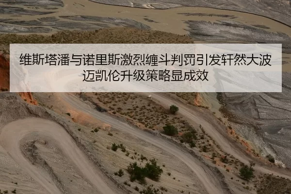 维斯塔潘与诺里斯激烈缠斗判罚引发轩然大波迈凯伦升级策略显成效